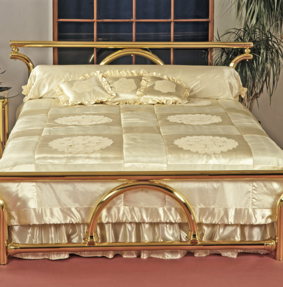 6. Brass Bed